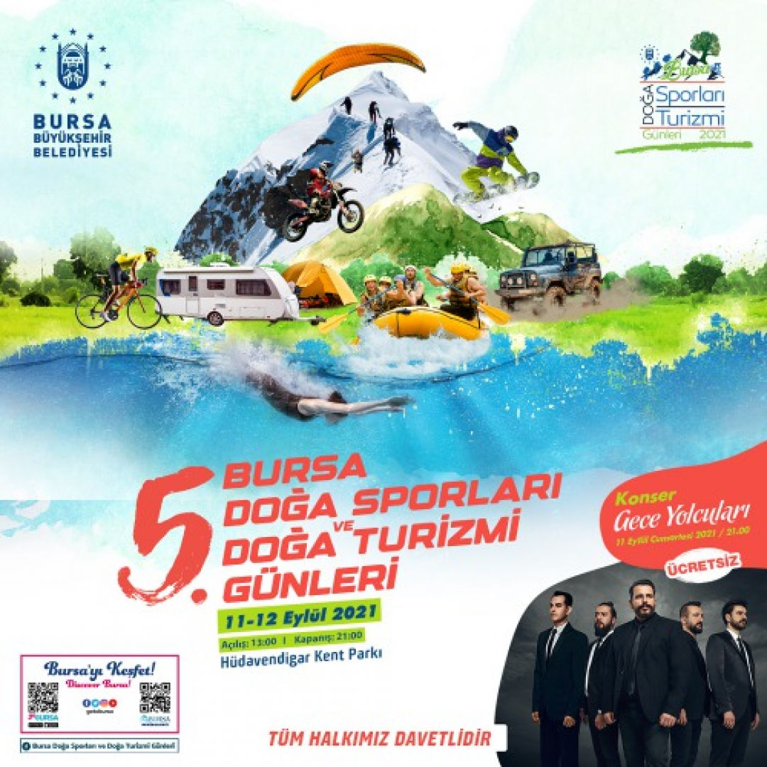 5. Bursa Doğa Sporları ve Doğa Turizmi Günleri