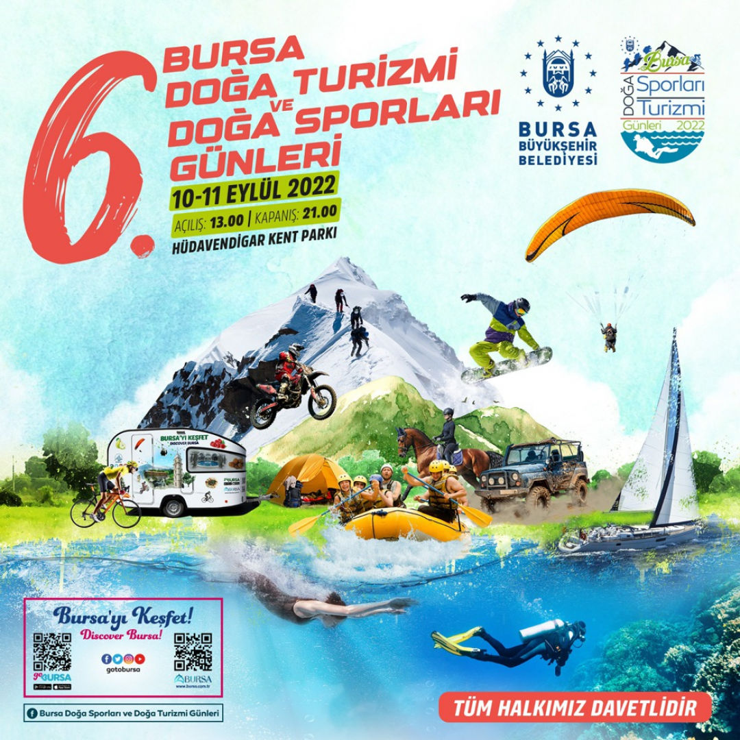 6.BURSA DOĞA TURİZMİ VE DOĞA SPORLARI GÜNLERİ