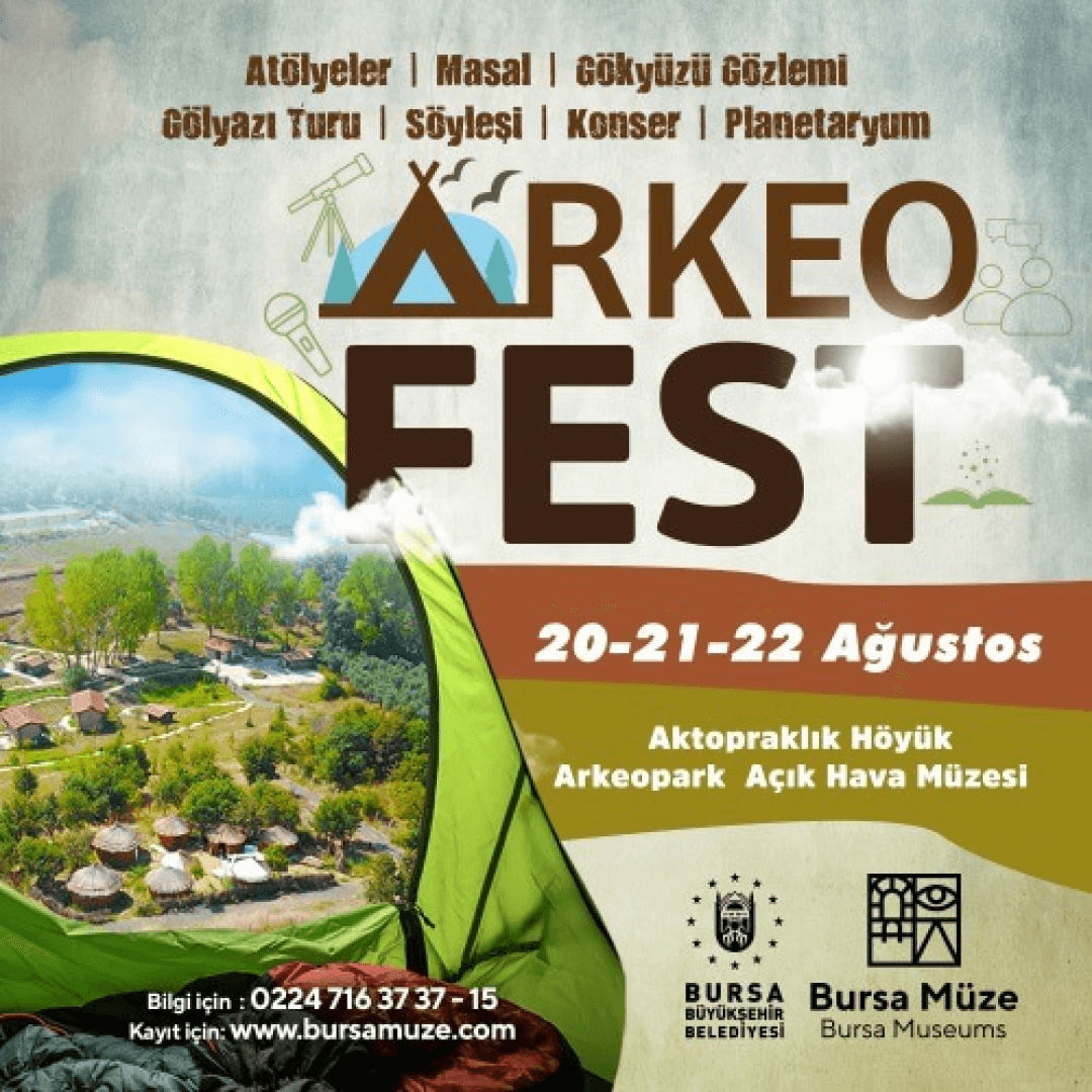 ARKEOFEST 20-21-22 AĞUSTOS 2021