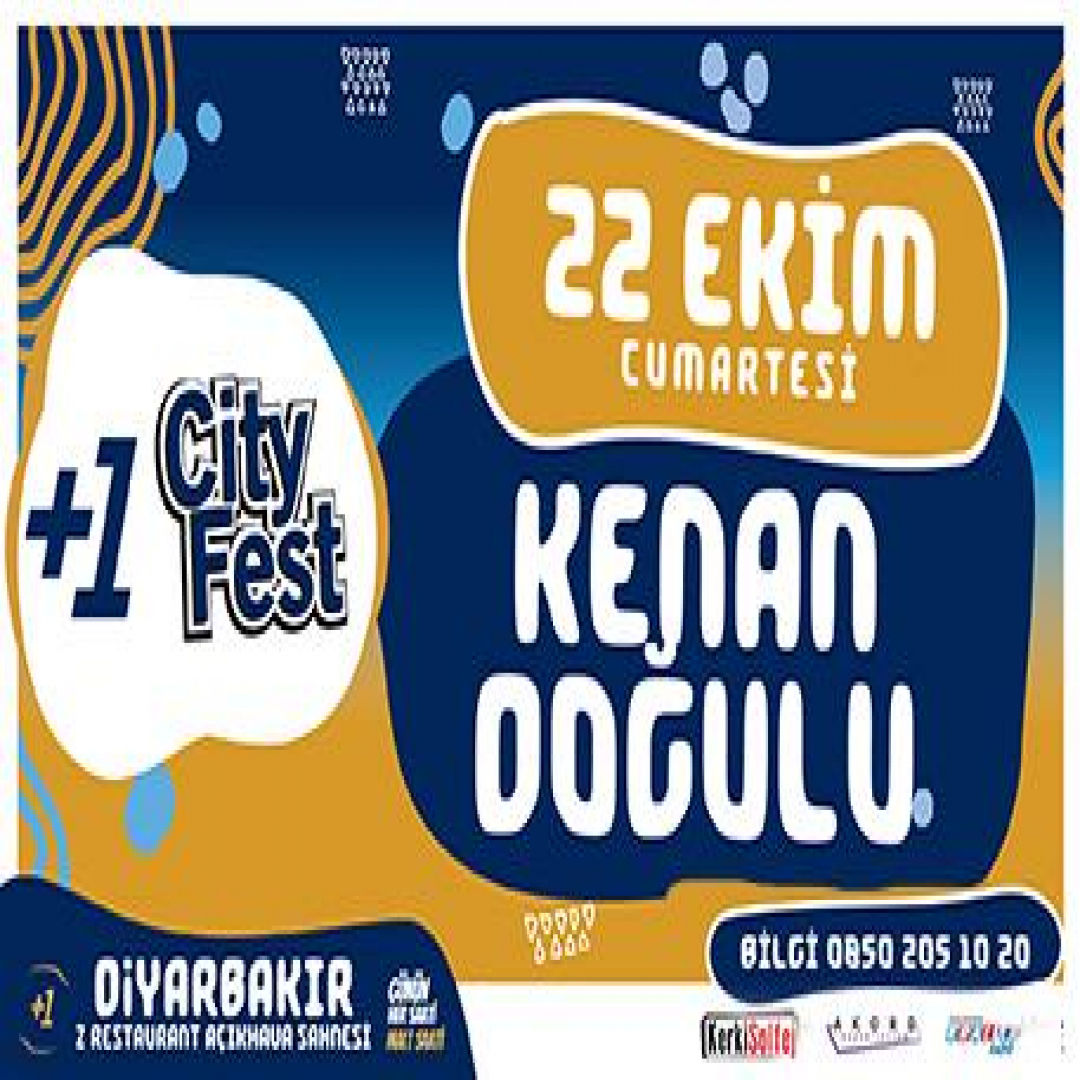 CityFest'22 Diyarbakır Kenan Doğulu