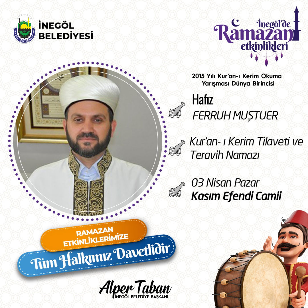 Hafız Ferruh Muştuer Kuran-ı Kerim Tilaveti ve Teravih Namazı