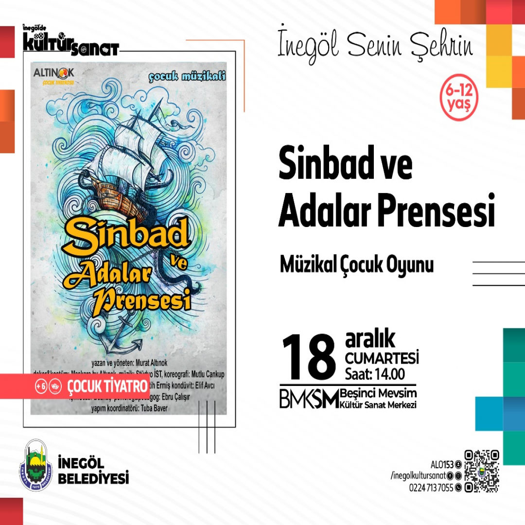 SİNBAD VE ADALAR PRENSESİ 6 12 YAŞ