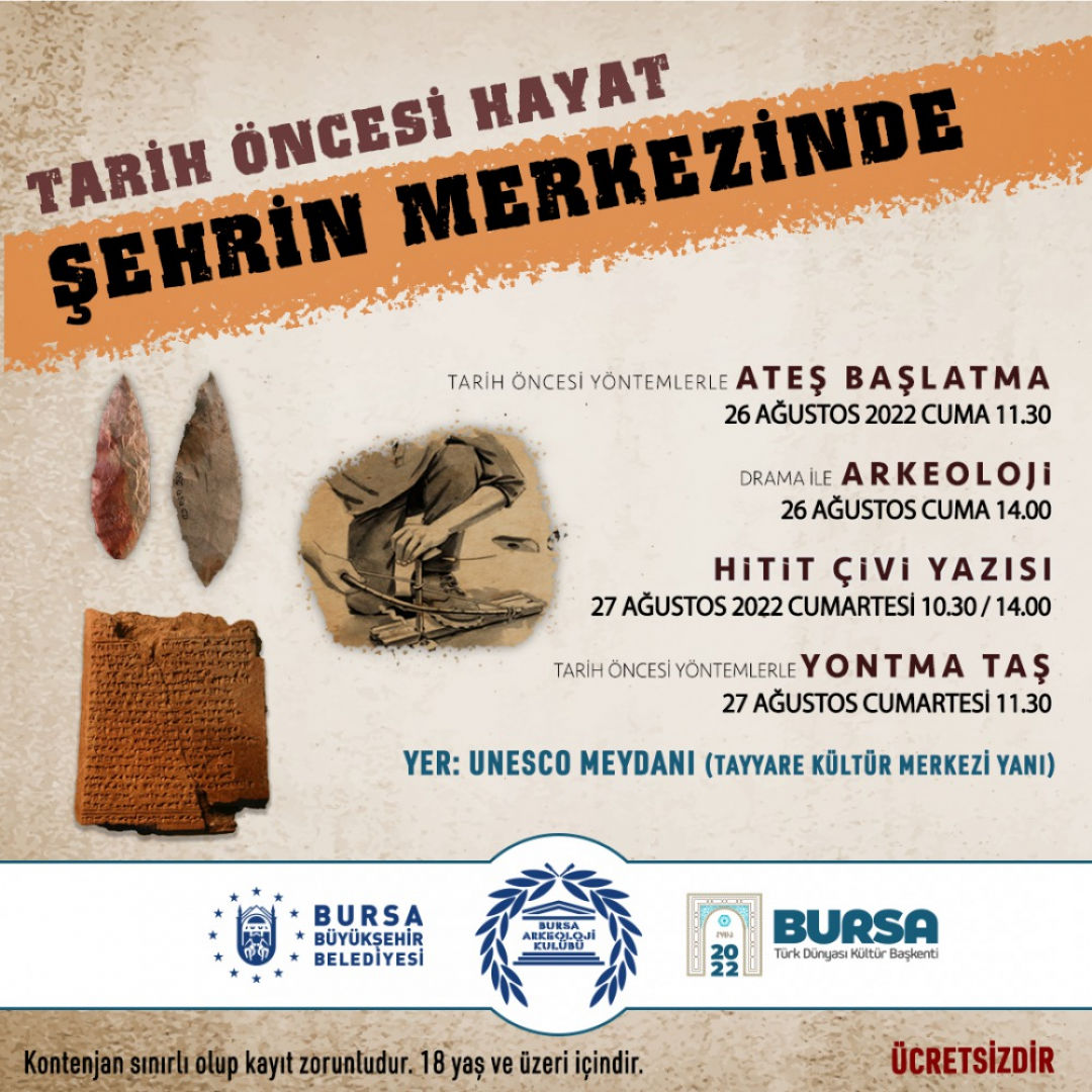 Tarih Öncesi Hayat Şehrin Merkezinde