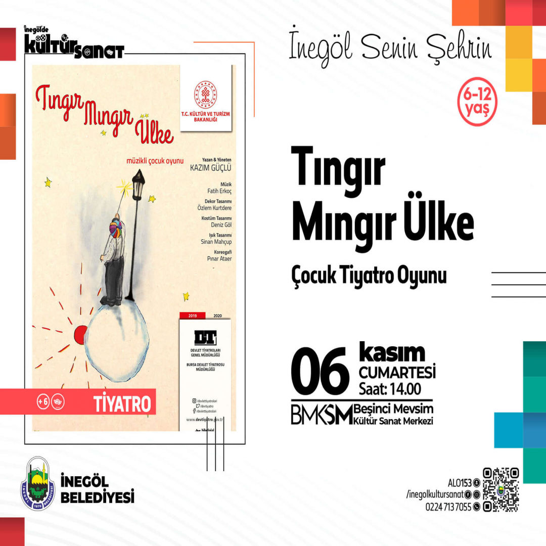 Tıngır Mıngır Ülke Çocuk Tiyatro Oyunu