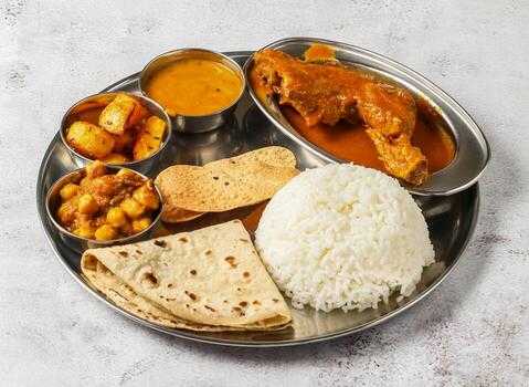 Chicken Thali