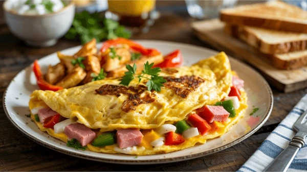 Vegetable Omelette