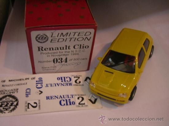 Renault Clio NSCC CLUB CAR 500 unidades
