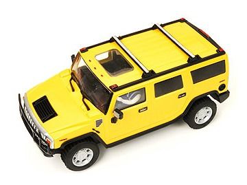Hummer H2 Yellow