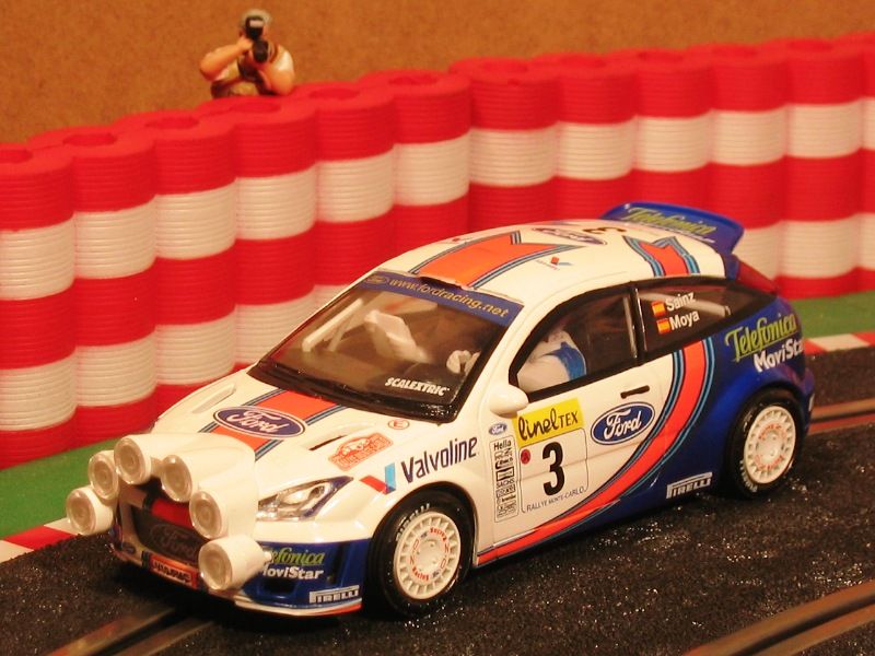 Ford Focus WRC Rally Montecarlo 2001
