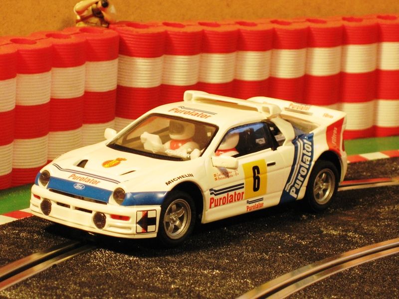Ford RS 200 Rally Race Madrid 1987