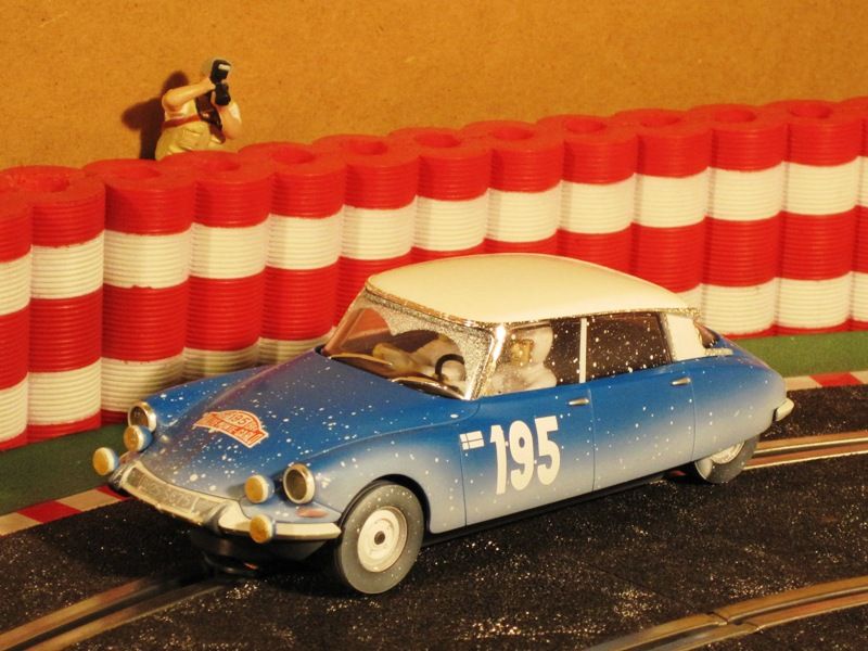 Citroën DS 21 Toivonen Efecto nieve (Rally Montecarlo 1966)