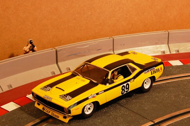 Plymouth Barracuda Yellow 24 Horas de LeMans 1975