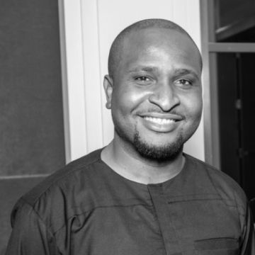 portrait of Moses Babatope, Co-Founder of The Filmhouse Group and Managing Director of FilmOne Entertainment.