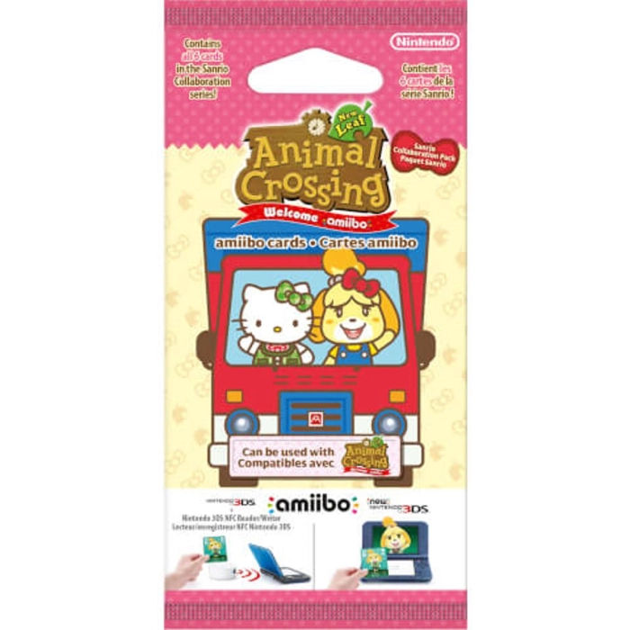 Animal Crossing: New Leaf + Sanrio Amiibo Kaarten