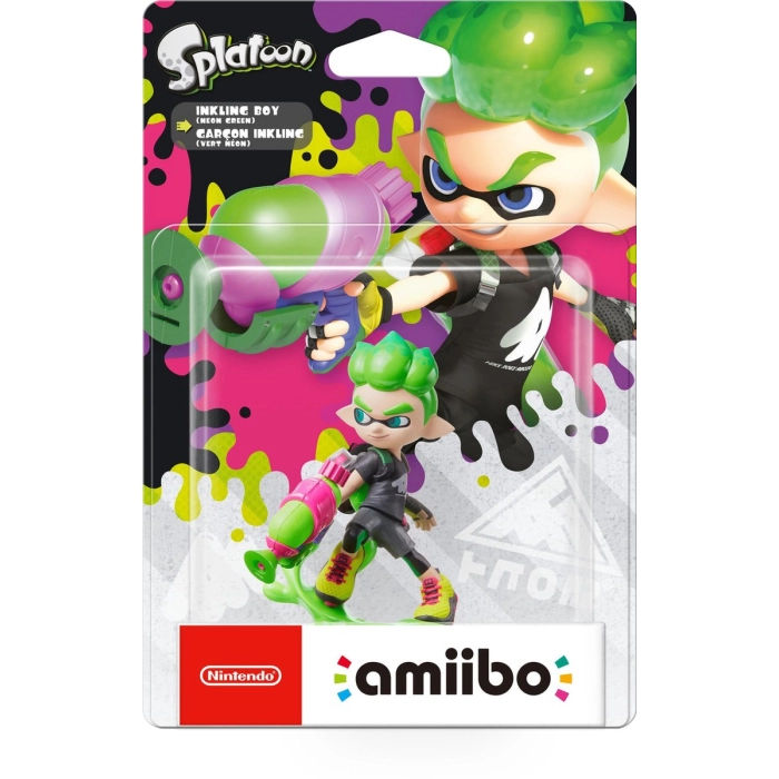Nintendo AMIIBO: Splatoon 2 - Inkling Boy (Neon Green) (Multi)