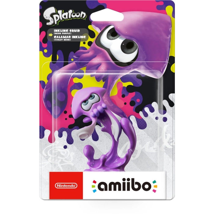 Amiibo Inkling Squid Paars - Splatoon