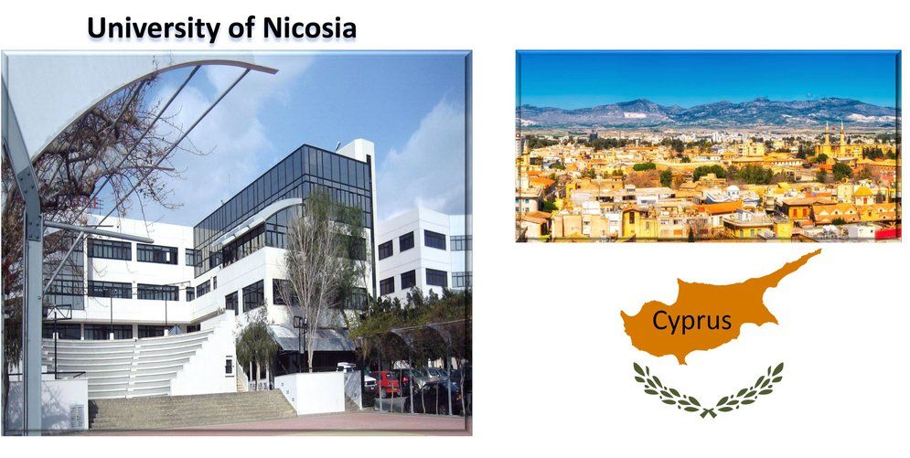 University of Nicosia, Cyprus — campus and view over Nicosia