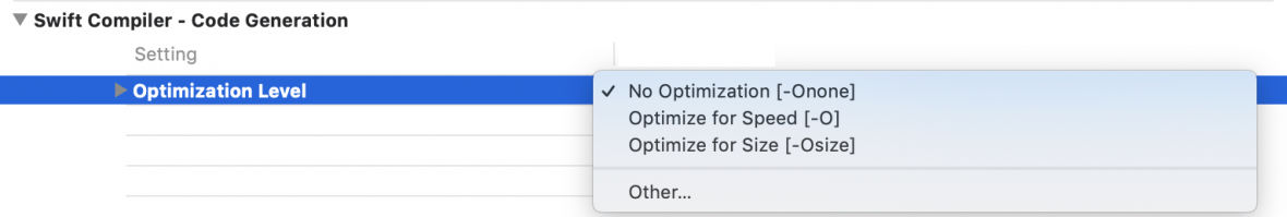 Xcode-Optimization-Level-1180x199-05jfx