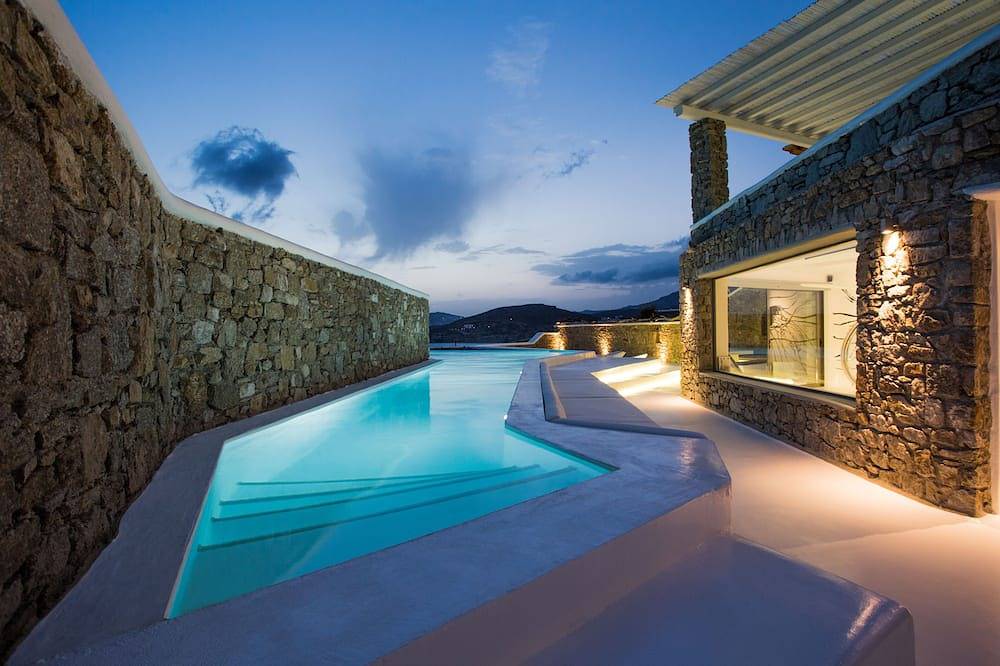 The Beach House Mykonos - Sleek Beachside Villa With Private Heated Pool