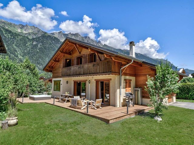 Alpine Elegance with Mont Blanc Views