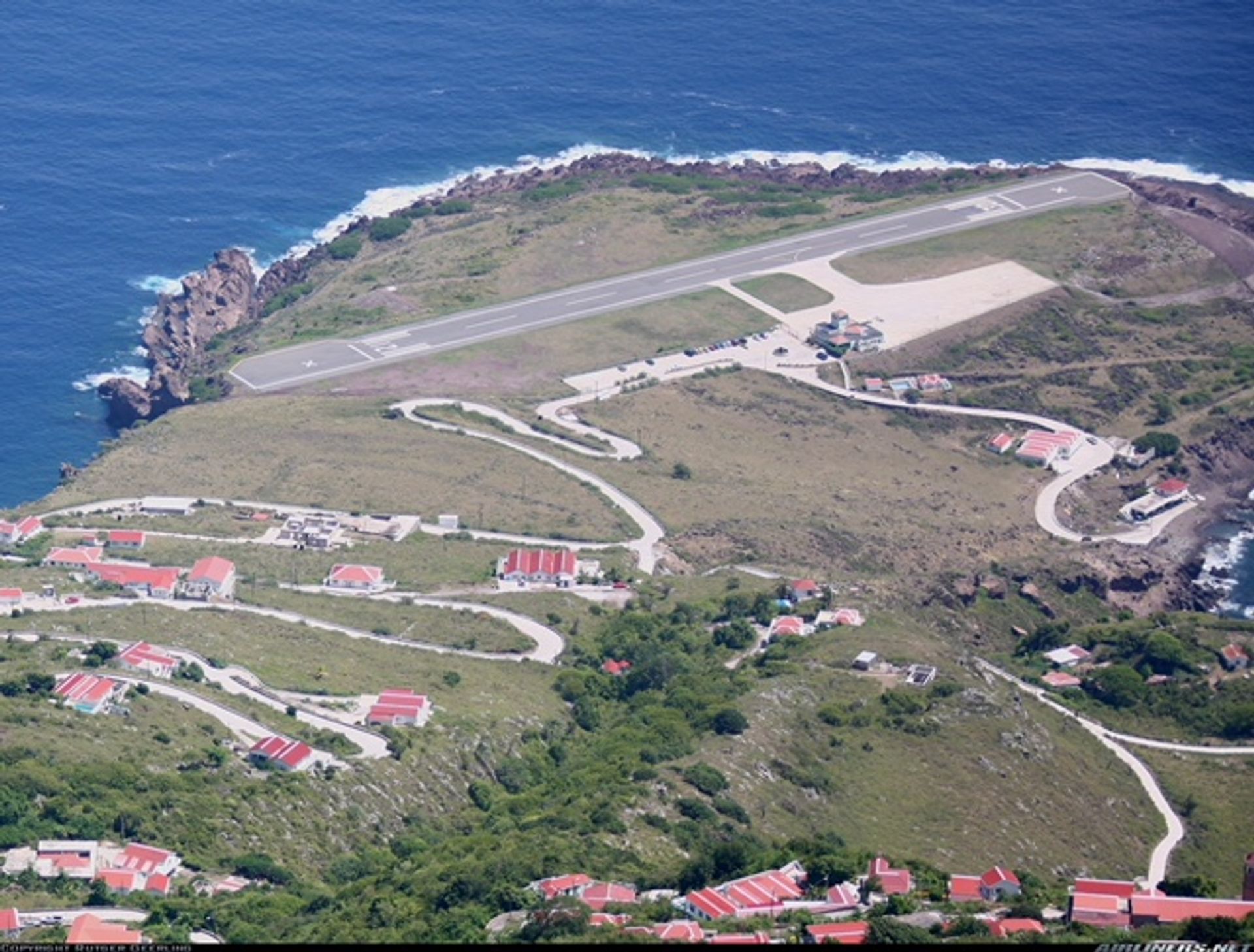 vlieveld Saba 