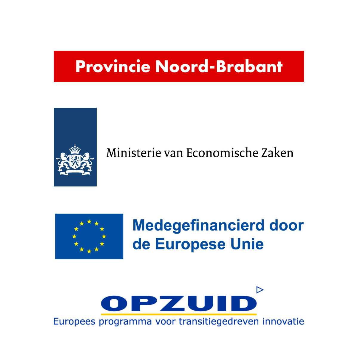 Logo's productieve bufferstroken