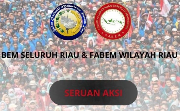 Ribuan Mahasiswa Riau Gelar Aksi Unjuk Rasa, Senin 1 September 2025