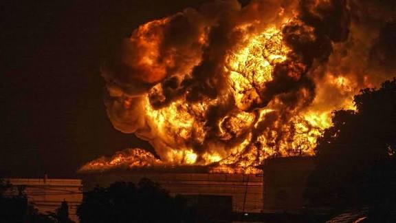 Kebakaran Kilang Minyak Pertamina Dumai, Api Sempat Picu Ledakan