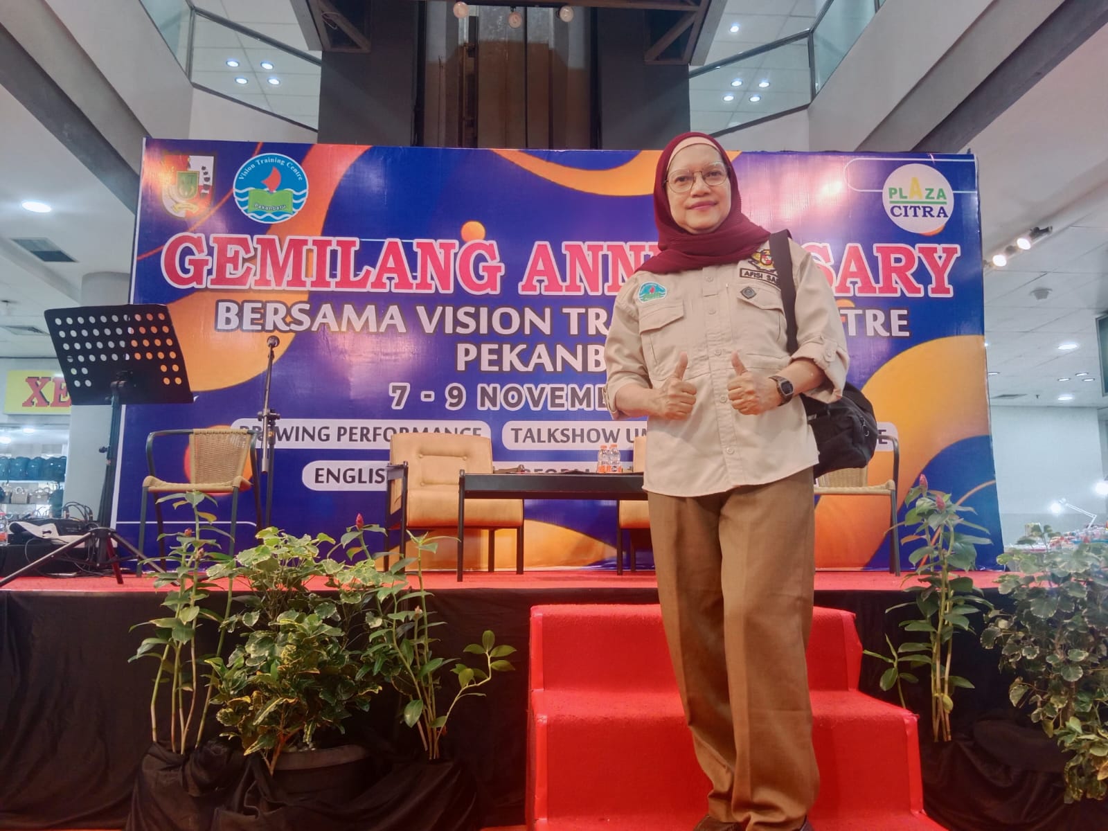 Vision Training Gelar Ulang Tahun yg ke 30 Mall Citra Plaza