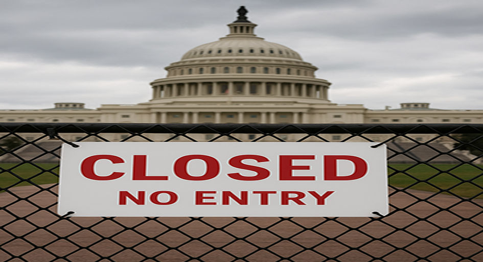 Pemerintahan Amerika Serikat Akhirnya Beroperasi Kembali Setelah Shutdown 43 Hari: Krisis Politik Terpanjang Memicu Kekacauan Nasional  Laporan Khusus Kopagamnr Jaguar — Desk Internasional