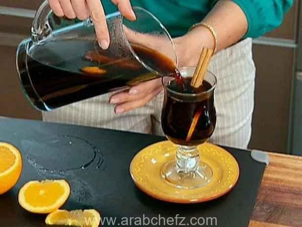طريقة تحضير قهوة المكسيكي الحارة قهوة المكسيكي الحارة التقليدية مع القرفة والبرتقال