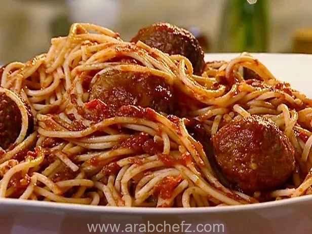 طريقة تحضير كرات اللحم الإيطالية الأمريكية كرات اللحم الإيطالية الأمريكية مع صلصة المارينارا