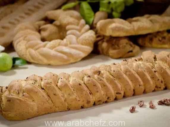 خبز الزيتون المنسوج