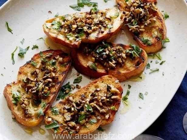 طبق بروشيتا بورسيني مع نيبيتيلا الإيطالي