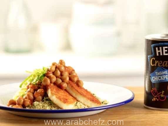 طاجن الحمص بالحلوم