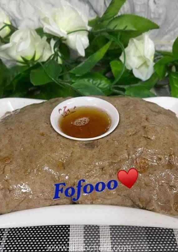 العصيد بالعسل وزيت السمسم