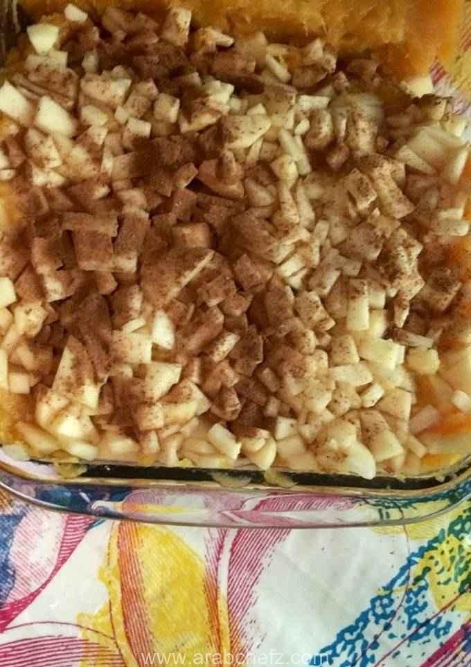 بطاطا حلوة بالعسل والقرفة