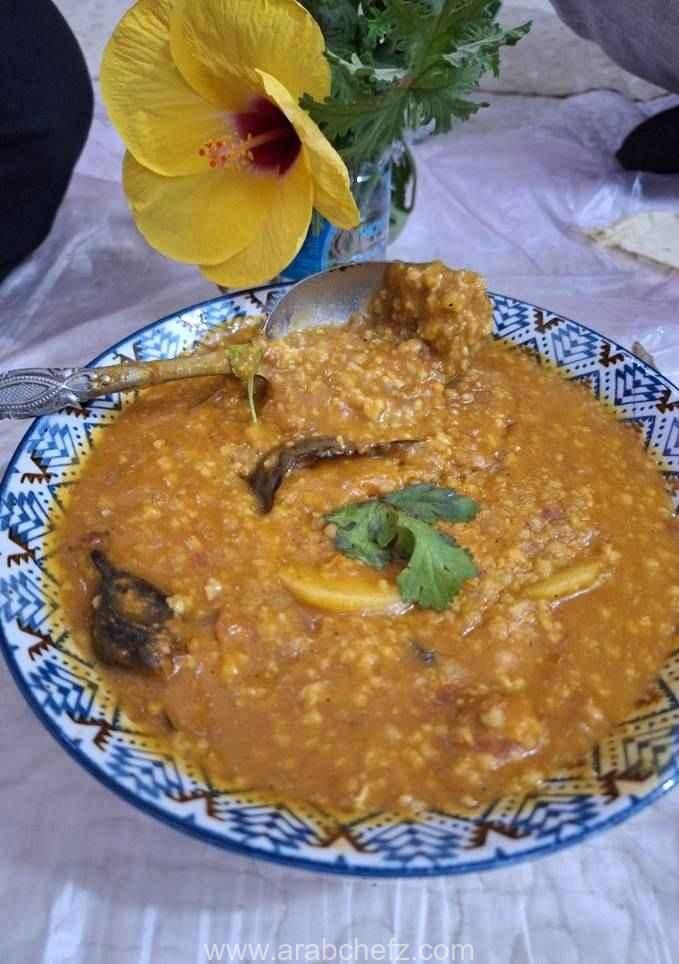 شوربة الشوفان والقمح