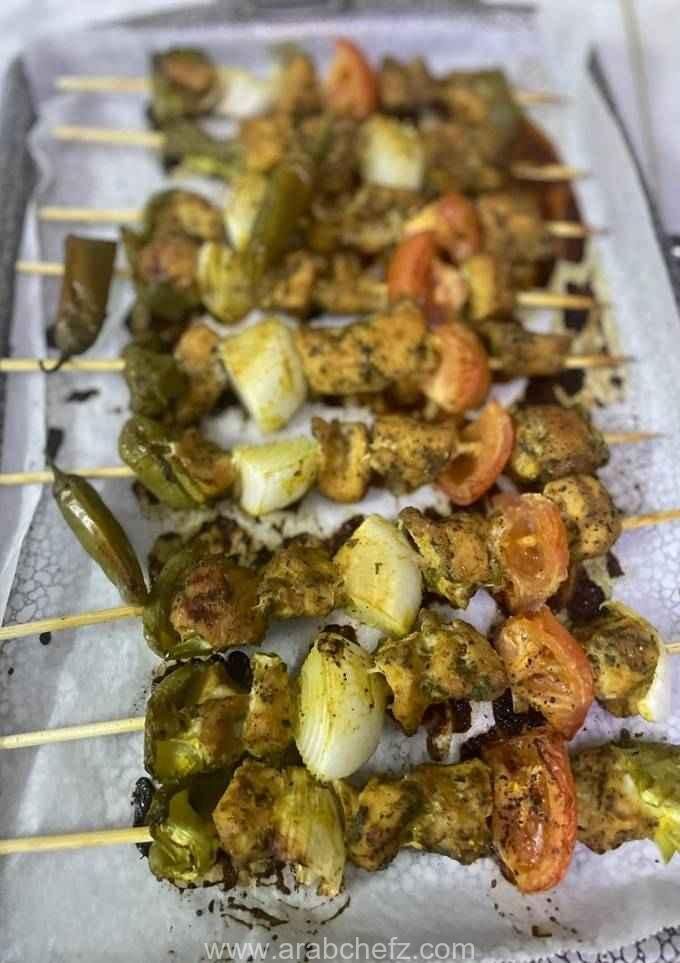 شيش طاووق بصدور الدجاج