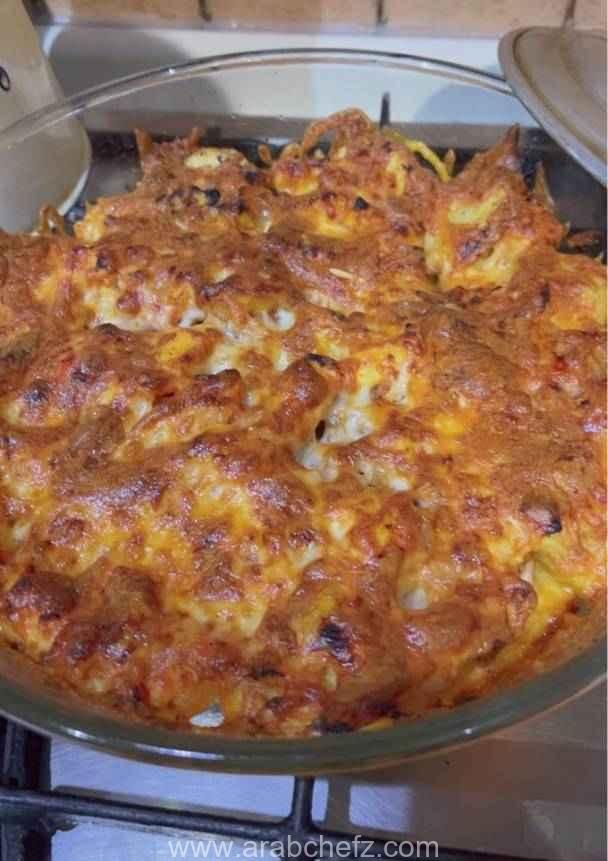 صينية سريعة بالدجاج والبطاطس