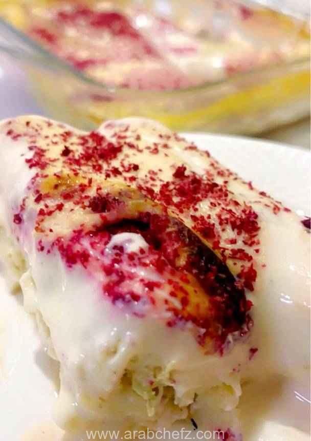 صينية رولات التوست بالدجاج