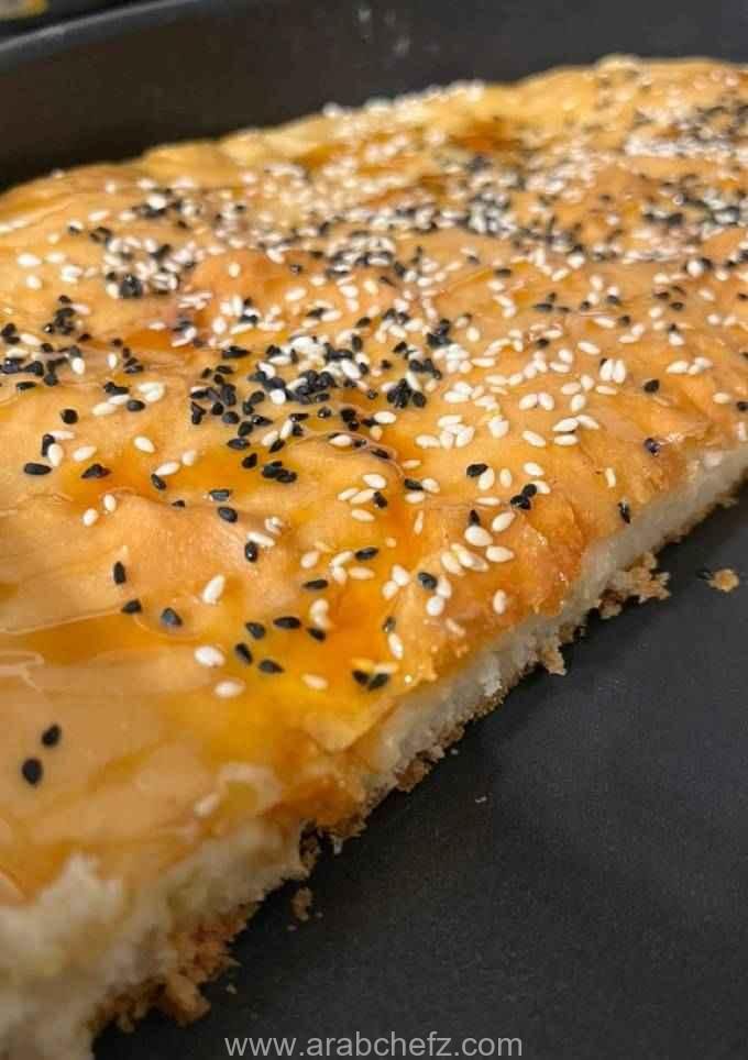 فطيرة القشطة بالعسل