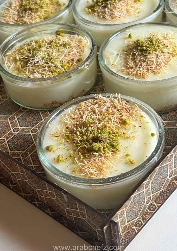 قشطلية بالكنافة
