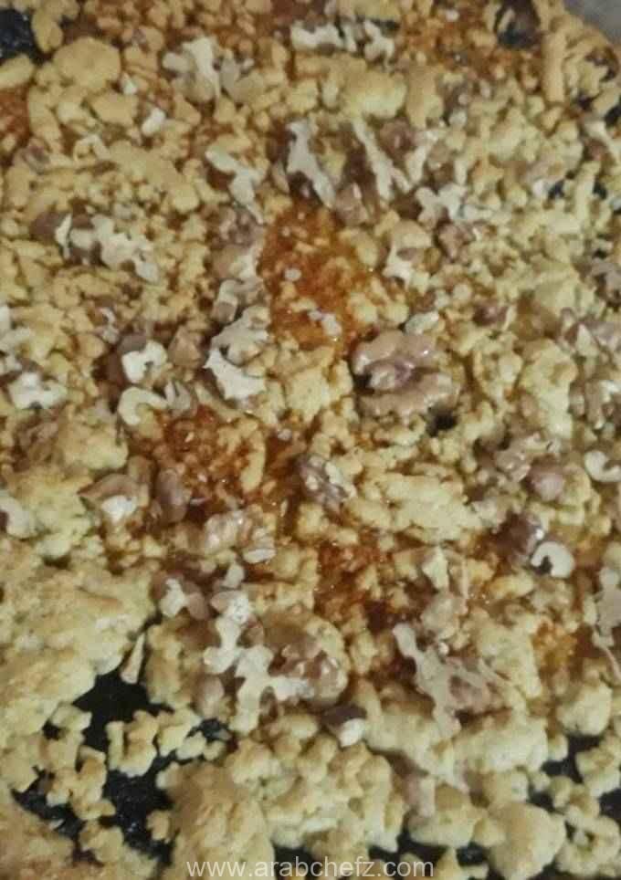 مبروشة بالعجوة والعسل
