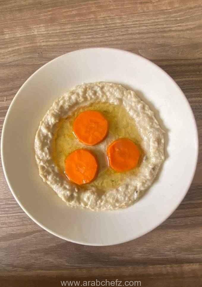 متبل باذنجان بنكهة الشواء