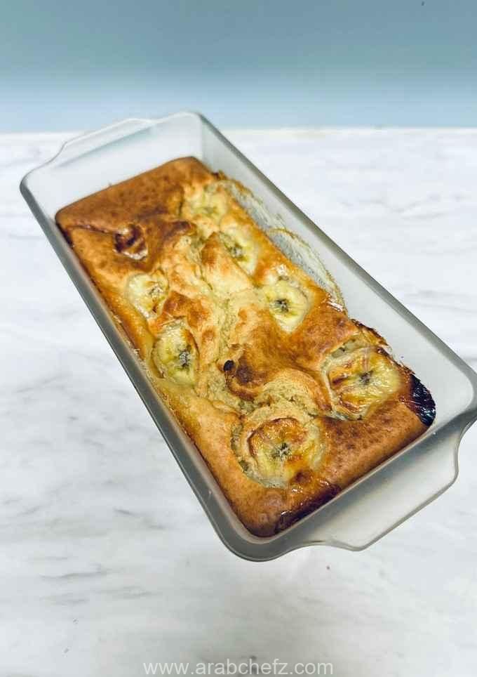 كعكة الموز بدقيق الأرز
