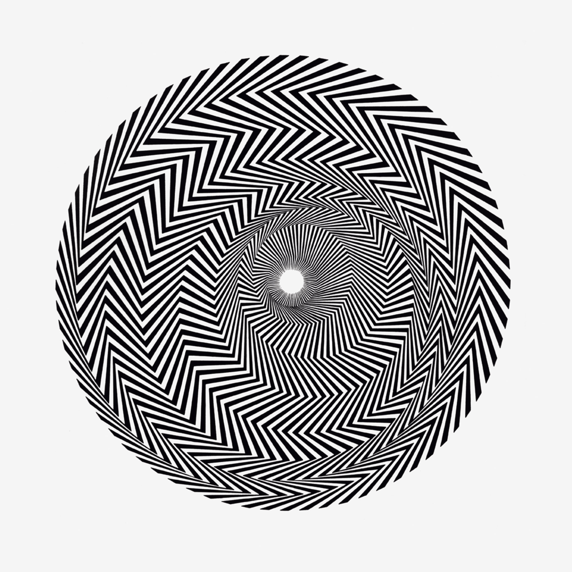 Bridget Riley - disorienting optical art