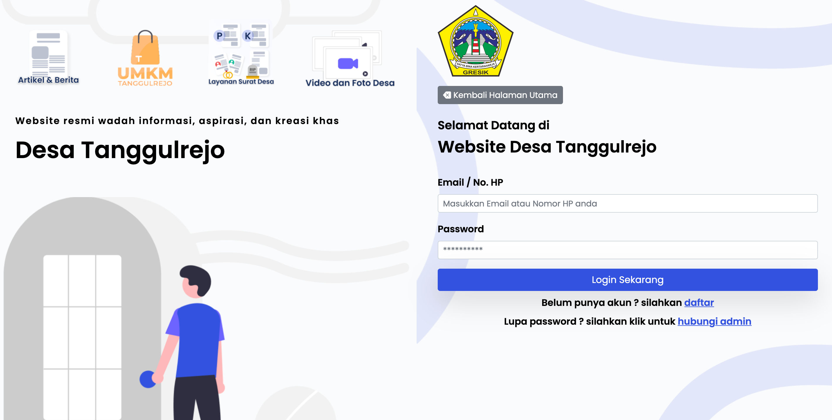 One Stop Portal Tanggulrejo