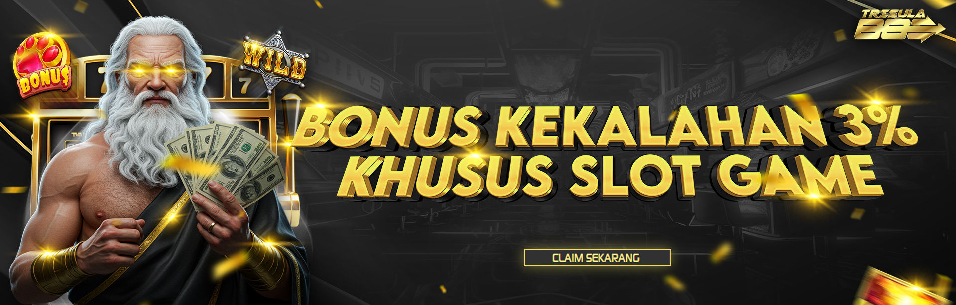 BONUS KEKALAHAN 3%