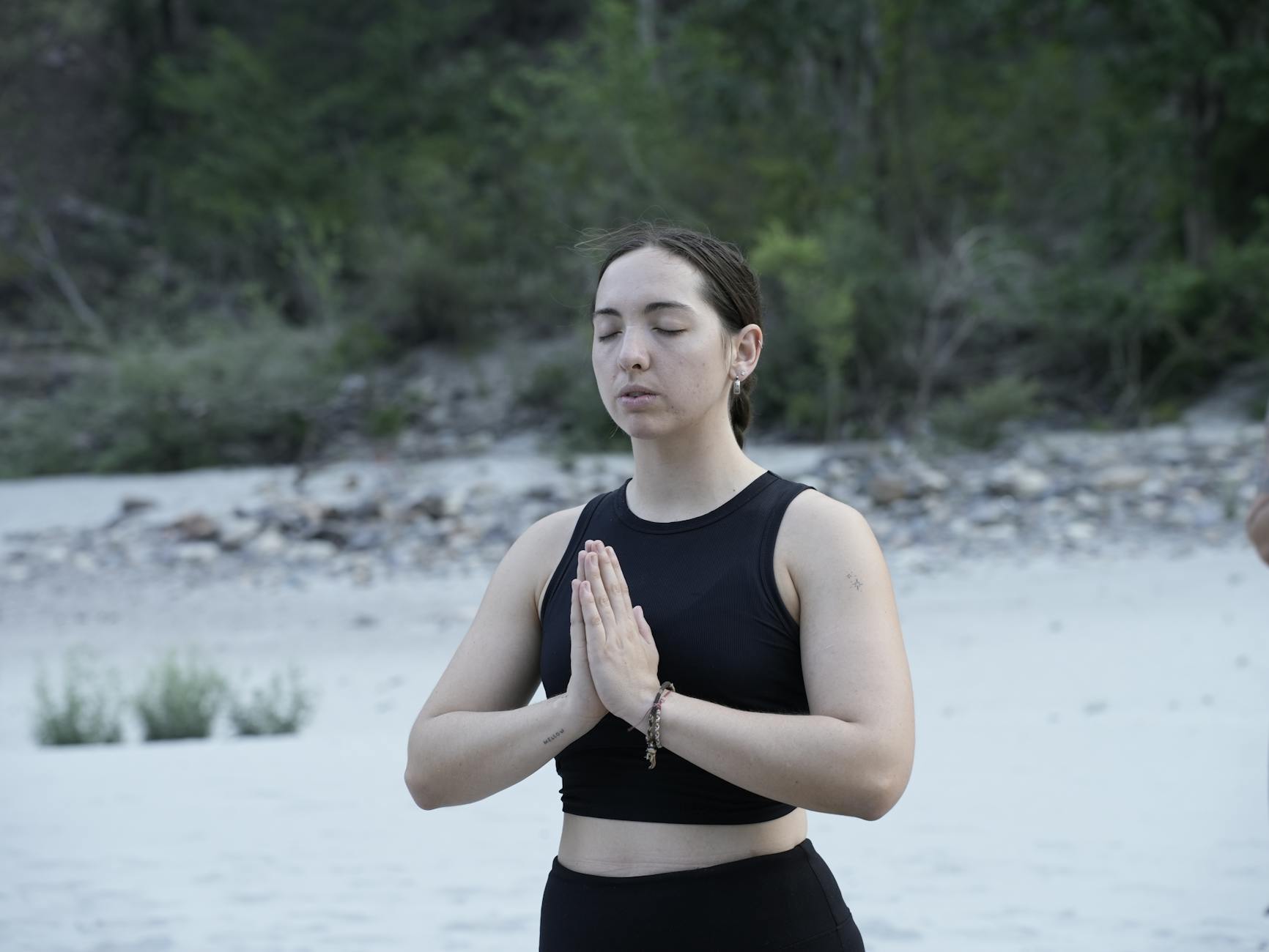 Serene tropical retreat with lush greenery and meditation platform showcasing leading wellness destinations